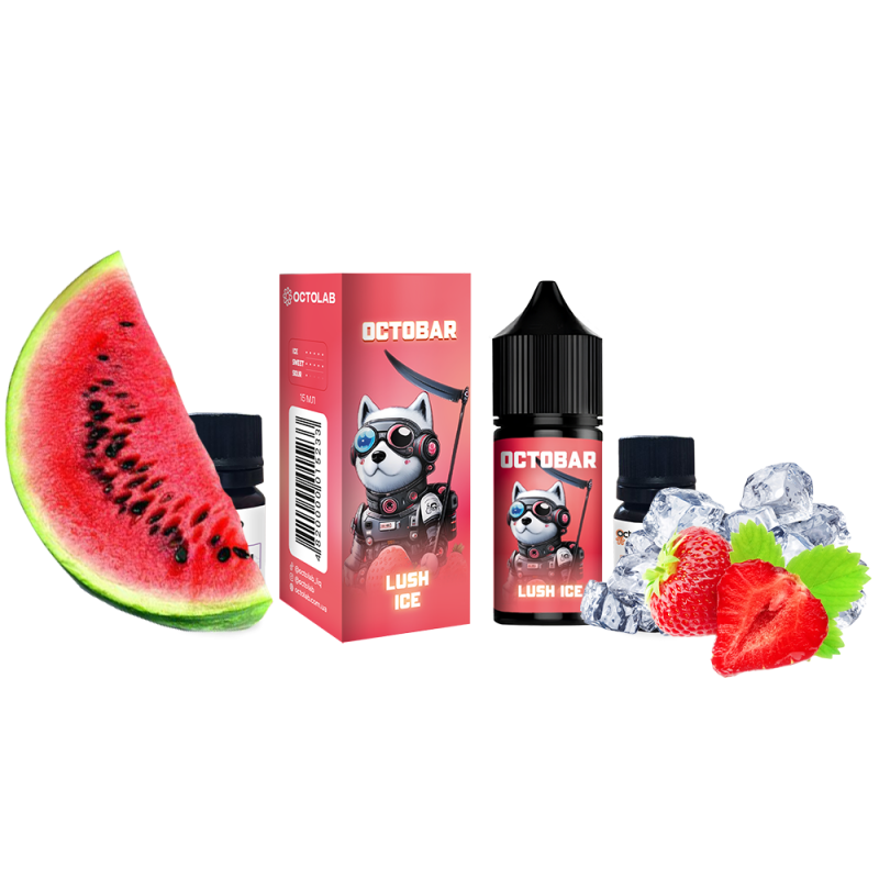 Набор для самозамеса Octobar NFT Lush Ice (Лёд, 50 мг, 30 мл)