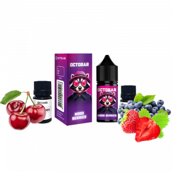 Набор для самозамеса Octobar NFT Mood Berries (Ягоды, 50 мг, 30 мл)