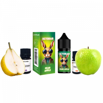 Набор для самозамеса Octobar NFT Pear Apple (Груша Яблоко, 50 мг, 30 мл)