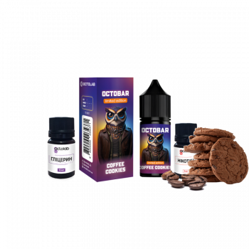 Набор для самозамеса Octobar NFT HARD Coffee Cookies Limited Edition (Кофе Печенье, 65 мг, 30 мл)