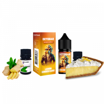 Набор для самозамеса Octobar NFT HARD Lemon Ginger Cake Limited Edition (Лимонно-Имбирный Пирог, 65 мг, 30 мл)