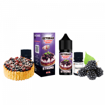 Набор для самозамеса Octobar Strong Blackberry Crumble (Ежевичный Крамбл, 50 мг, 30 мл)