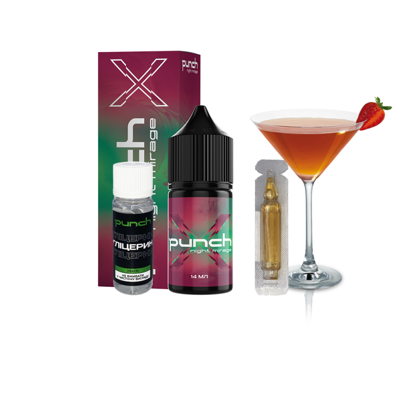 Набор для самозамеса Punch X Night Mirage (Найт Мираж, 50 мг, 30 мл)
