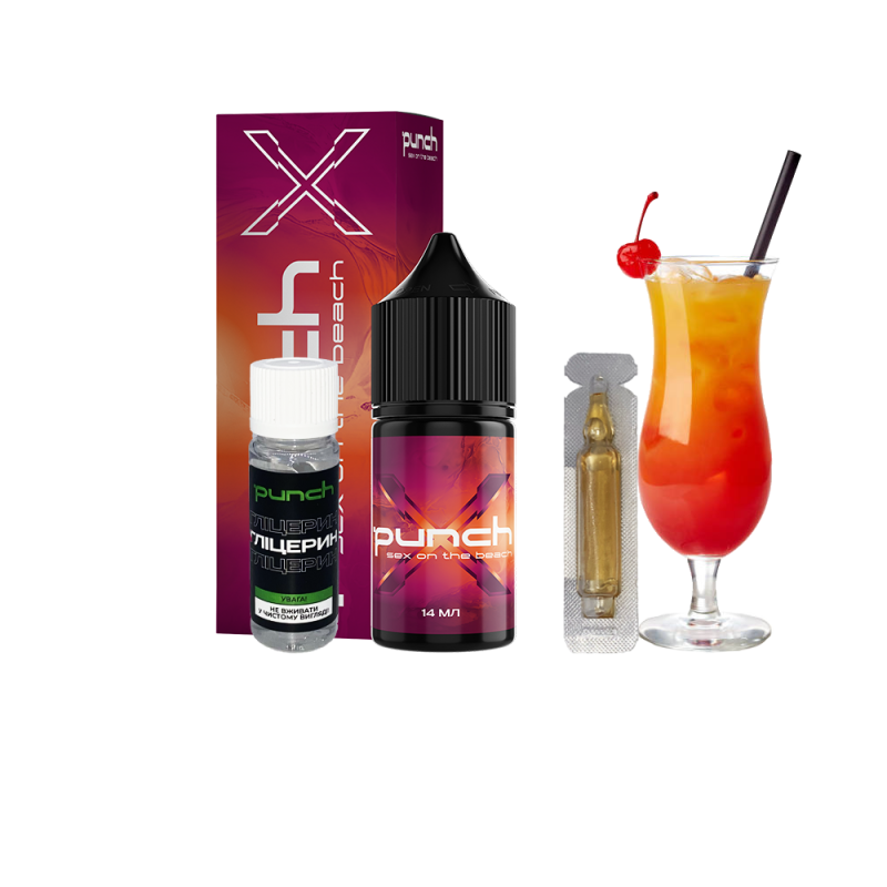Набор для самозамеса Punch X Sex on the beach (Секс на пляже, 50 мг, 30 мл)