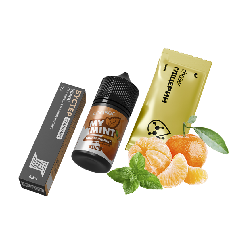 Набор для самозамеса Chaser My Mint Tangerine Mint (Мандарин Мята, 65 мг, 30 мл)