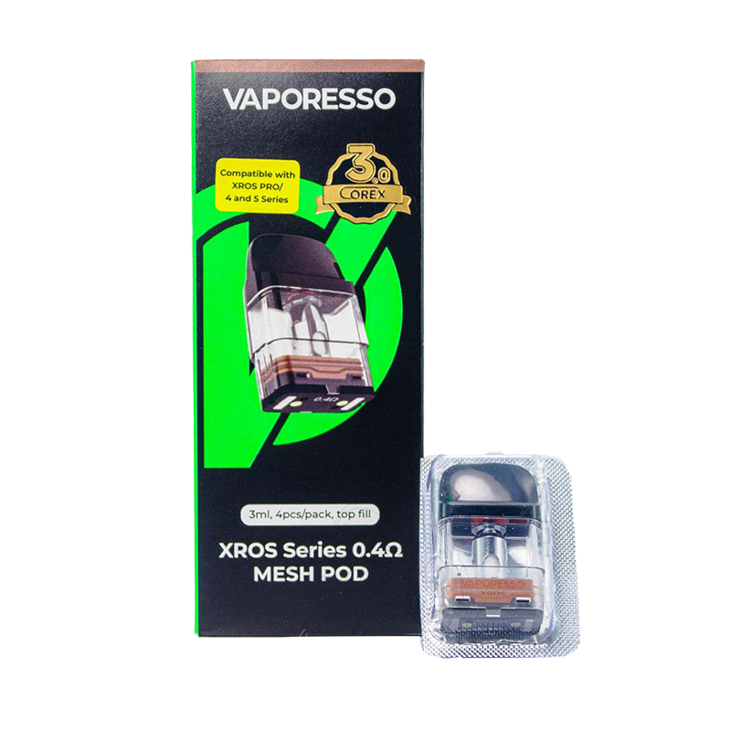 Картридж Vaporesso Xros Series COREX 3.0 0.4 Ом 3 мл