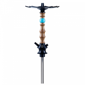 Кальян Karma 1.2 Walnut Blue Sky (голубой, базовый комплект)