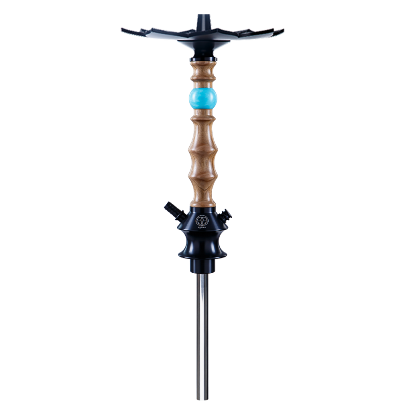 Кальян Karma 1.2 Walnut Blue Sky (голубой, базовый комплект)