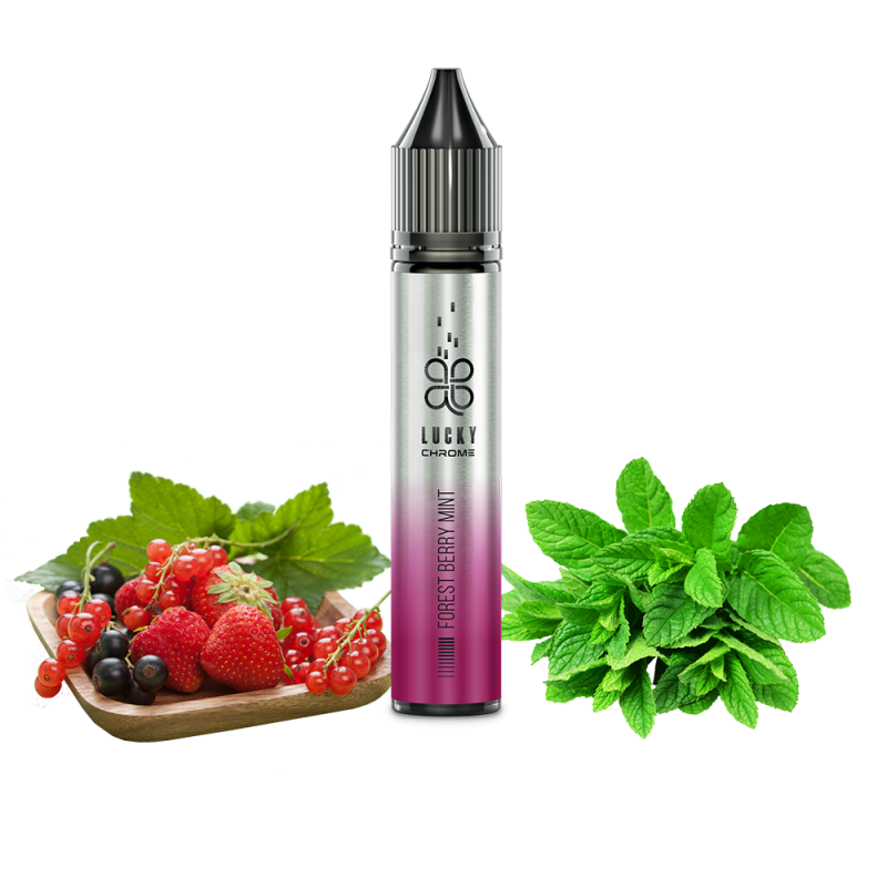 Жидкость Lucky Chrome Forest Berry Mint (Лесные Ягоды Мята, 50 мг, 30 мл)