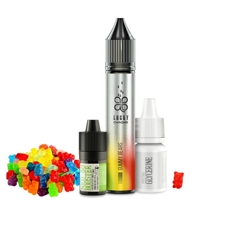 Набор для самозамеса Lucky Chrome Gummy Bears (Желейные Мишки, 50 мг, 30 мл)