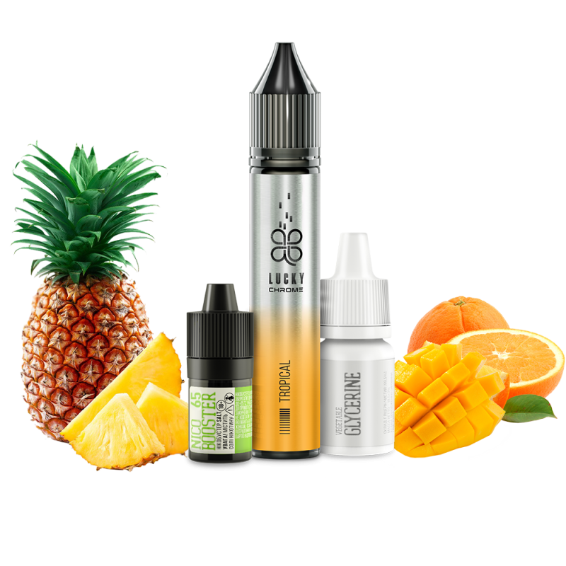 Набор для самозамеса Lucky Chrome Tropical (Тропики, 65 мг, 30 мл)