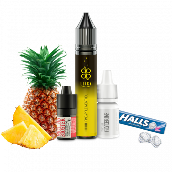 Набір для самозамісу Lucky Sour Pineapple Methol (Кислий Ананас Ментол, 65 мг, 30 мл)