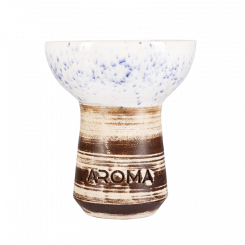 Глиняна чаша Aroma Sierra Glaze Білий/Синій