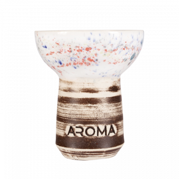 Глиняна чаша Aroma Sierra Glaze Білий/Червоний