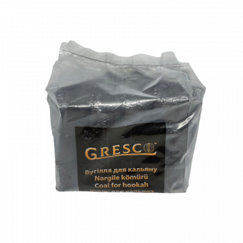 Горіхова вугілля для кальяну Gresco Kaloud (0,5 кг, 36 шт, сегмент, без коробки)
