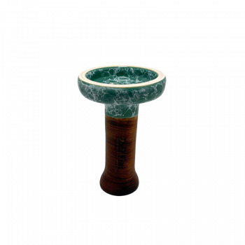 Глиняна чаша 2x2Hookah Flat Aqua (Блакитний)