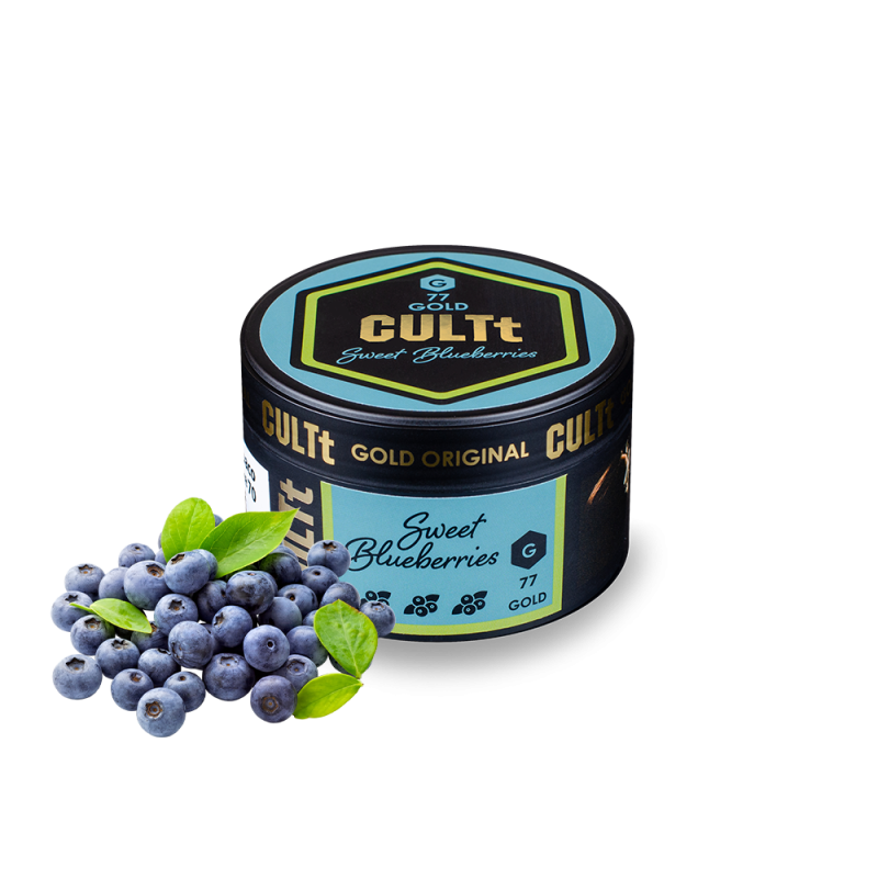 Табак CULTt G77 Sweet Blueberries (Черника, 100 г)