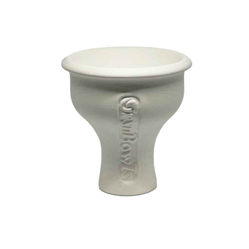 Глиняная чаша GrynBowls Classic White (Белый)