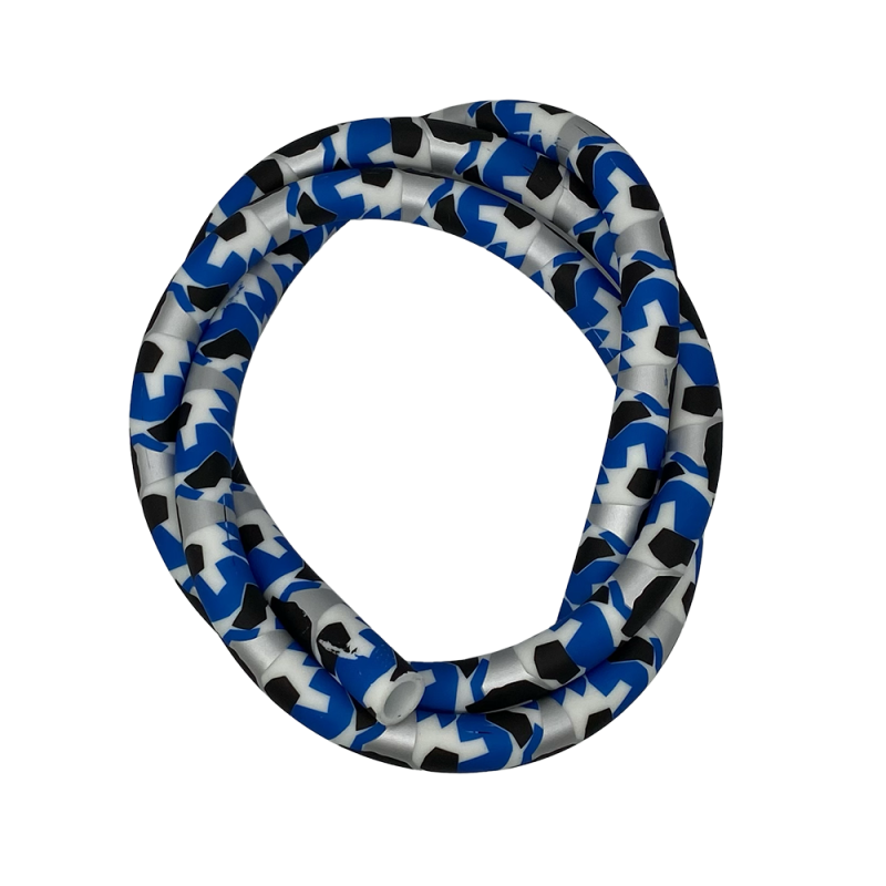 Силиконовый шланг для кальяна AMY Camouflage Blue (Синий)