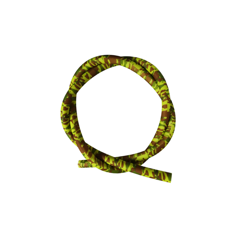 Силиконовый шланг для кальяна AMY Camouflage Yellow Green (Жёлто-зелёный)
