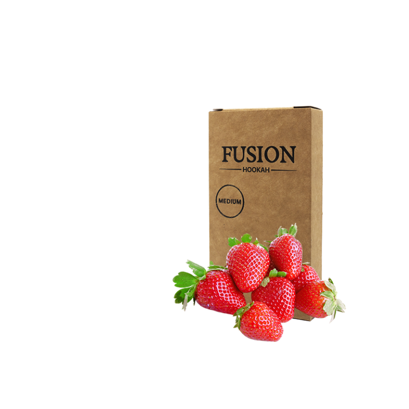 Табак Fusion Medium Strawberry (Клубника, 100 г)