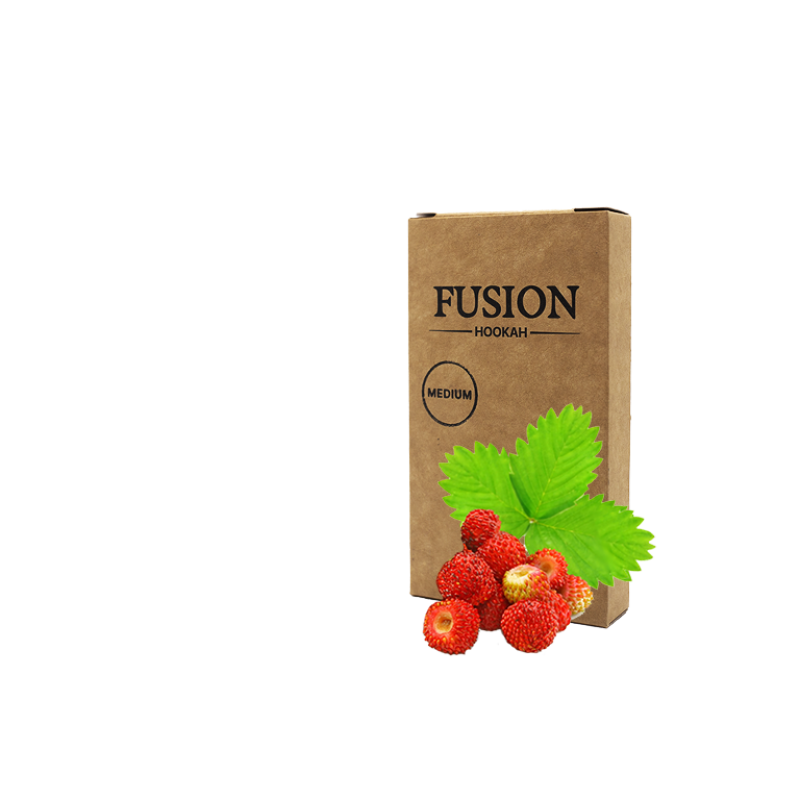Табак Fusion Medium Wildberry (Земляника, 100 г)