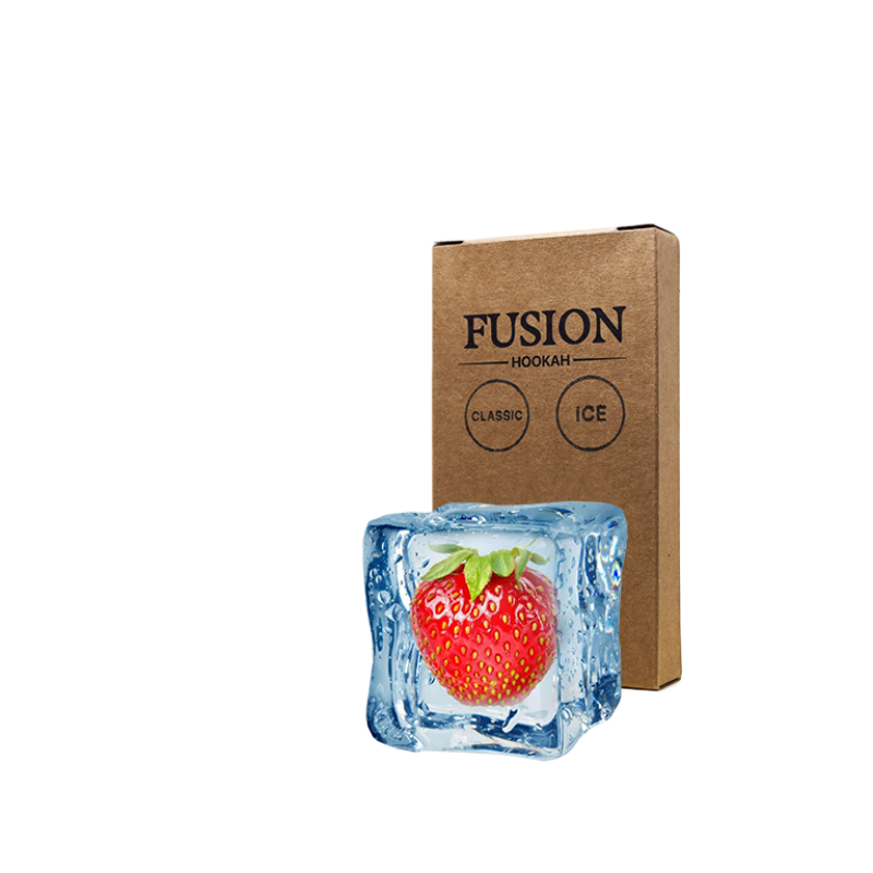 Табак Fusion Classic Ice Strawberry (Клубника Лёд, 100 г)
