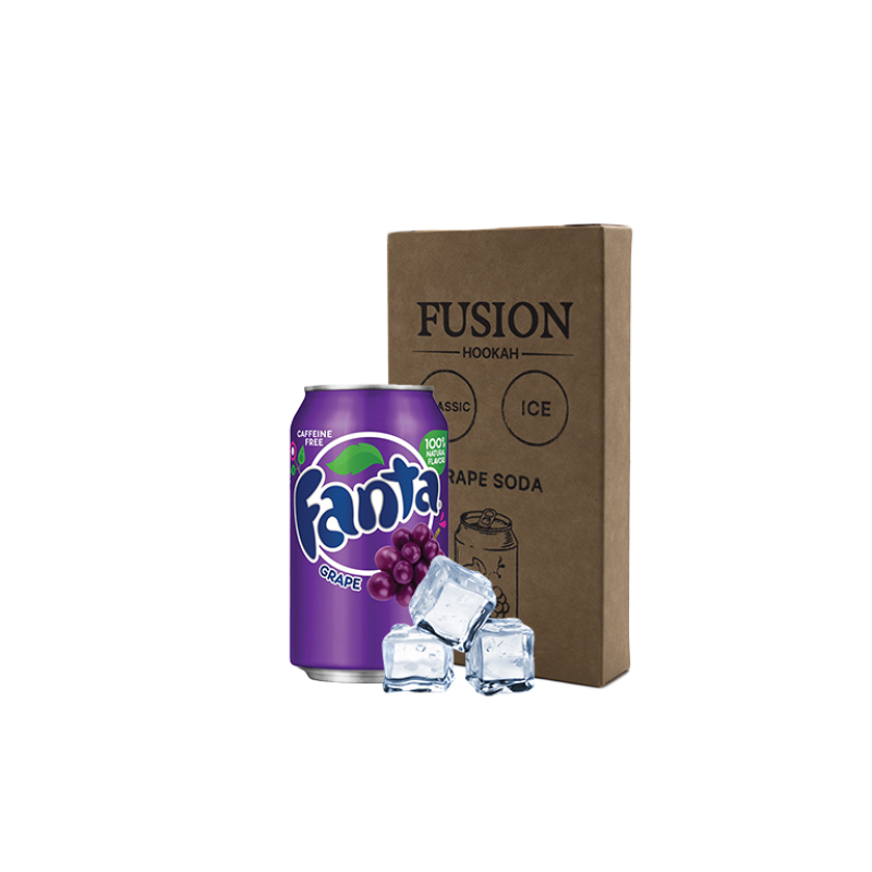 Табак Fusion Classic Ice Grape Soda (Айс Грейп Сода, 100 г)
