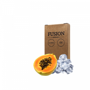 Табак Fusion Classic Ice Papaya (Папайя Лёд, 100 г)