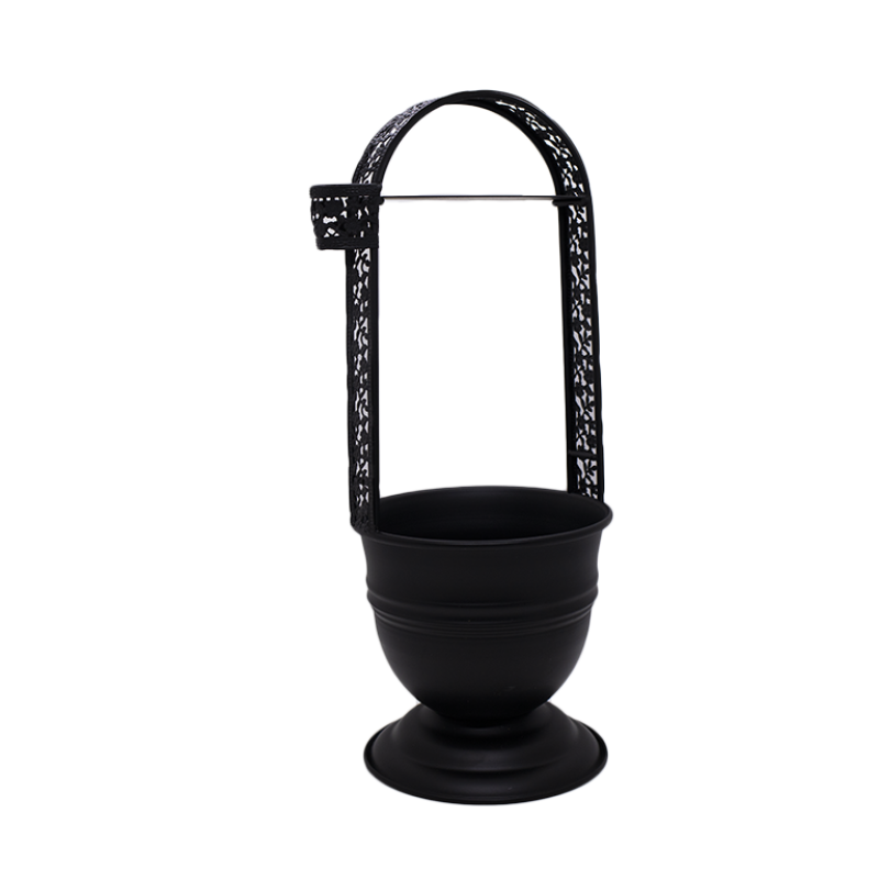 Корзина для угля Black Matt Small (черная матовая, маленькая)