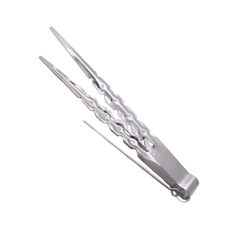 Щипцы для кальяна Amy Silver Long (Металлик)