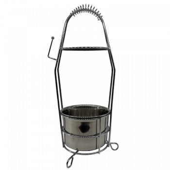 Корзина для угля Silver (Металлик)
