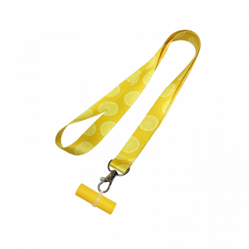 Персональный мундштук силиконовый Personalka Lemons (Жёлтый)