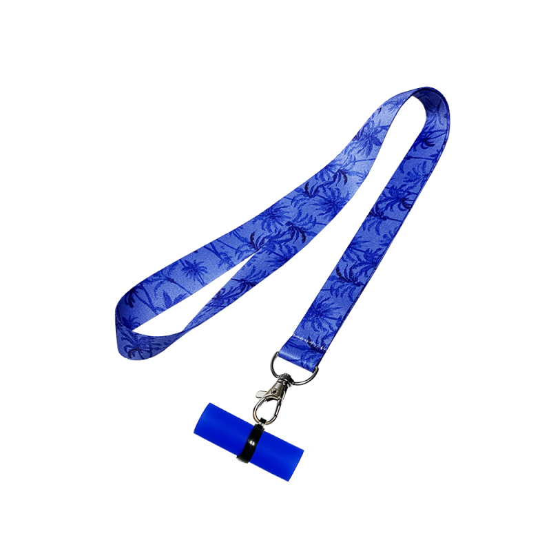 Персональный мундштук силиконовый Personalka Palms (Синий)