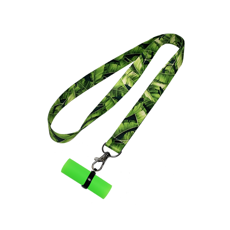 Персональный мундштук силиконовый Personalka Tropic (Зелёный)