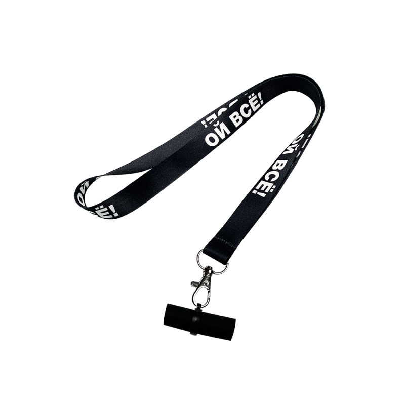 Персональный мундштук силиконовый Personalka Ой всё! (Чёрно-белый)