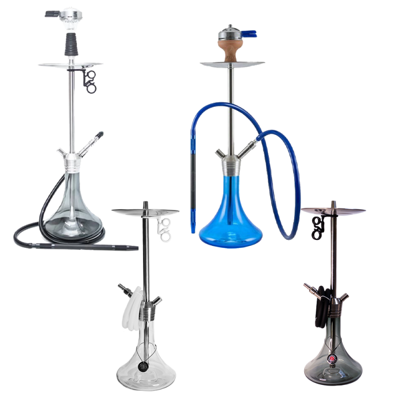 Кальян Amy SS 09 Clear (прозрачный, полный комплект)