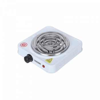 Электроплита, электропечь для угля 1000W White (1 конфорка)