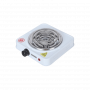 Электроплита, электропечь для угля 1000W White (1 конфорка)