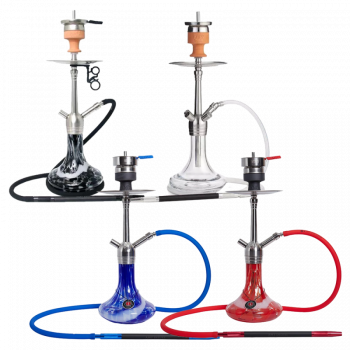 Кальян Amy SS 11 Clear (прозрачный, полный комплект)