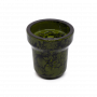Глиняная чаша Solaris Eva Green Black (Зеленая глазурь)