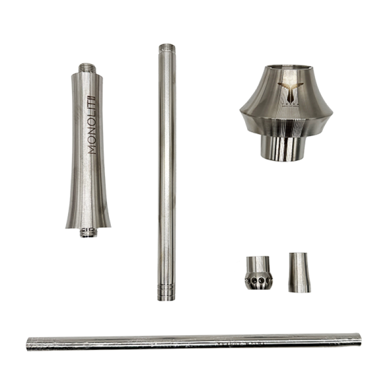 Кальян Totem Hookah Monolit Ultra (металлик, полный комплект)