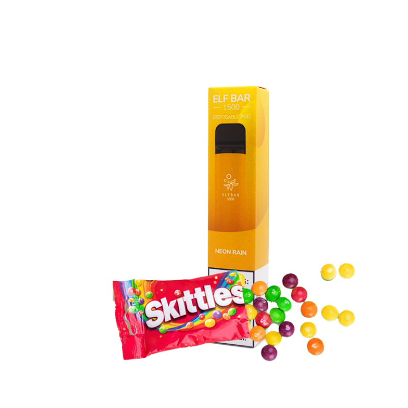 Elf Bar 1500 Neon Rain (Неоновый Дождь) Одноразовый POD