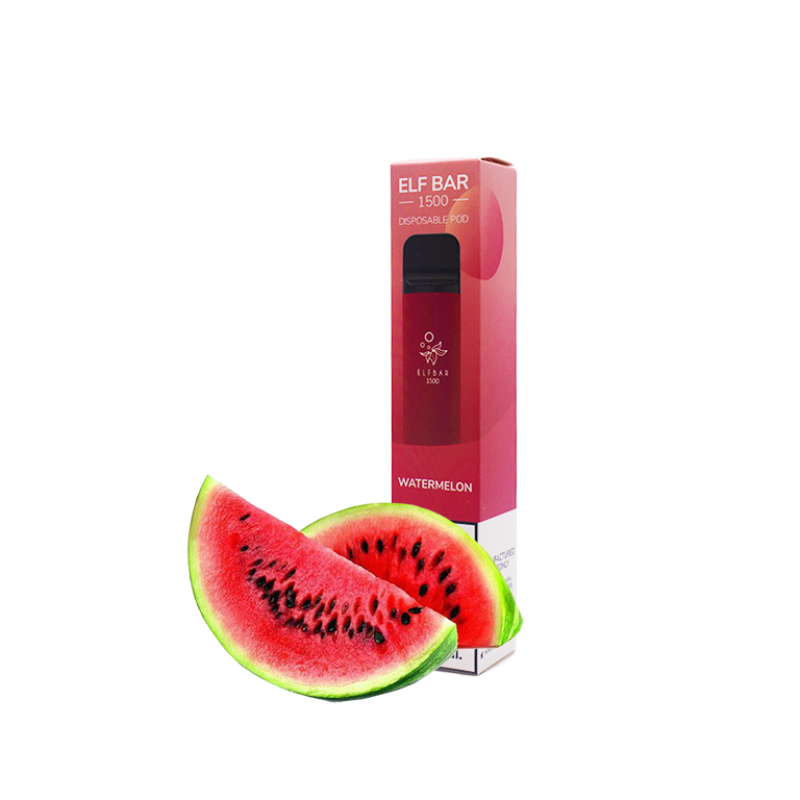 Elf Bar 1500 Watermelon (Арбуз) Одноразовый POD
