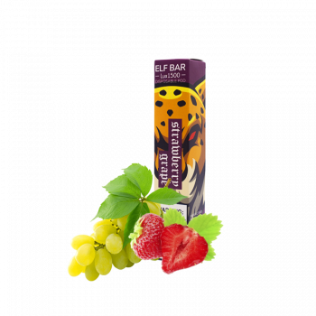 Elf Bar LUX 1500 Strawberry Grape (Клубника Виноград) Одноразовый POD