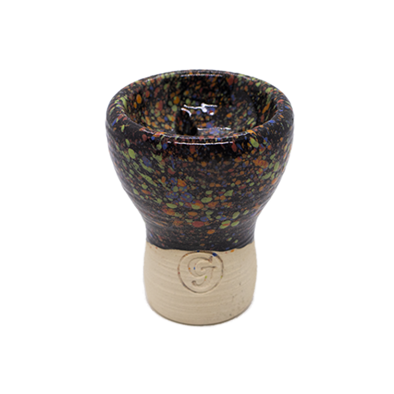 Глиняная чаша GrynBowls Mummy Glaze Rainbow (Цветной)