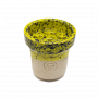 Глиняная чаша GrynBowls Accent White Yellow (Желтая)