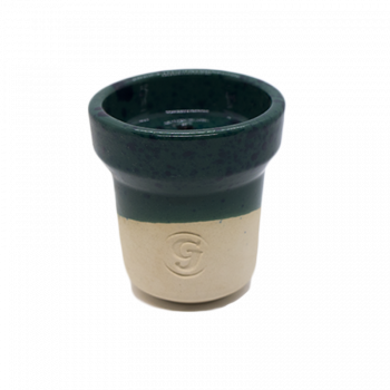 Глиняная чаша GrynBowls Accent White Sea Wave (Морской)