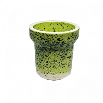 Глиняная чаша GrynBowls Accent White Light Green (Салатовый)