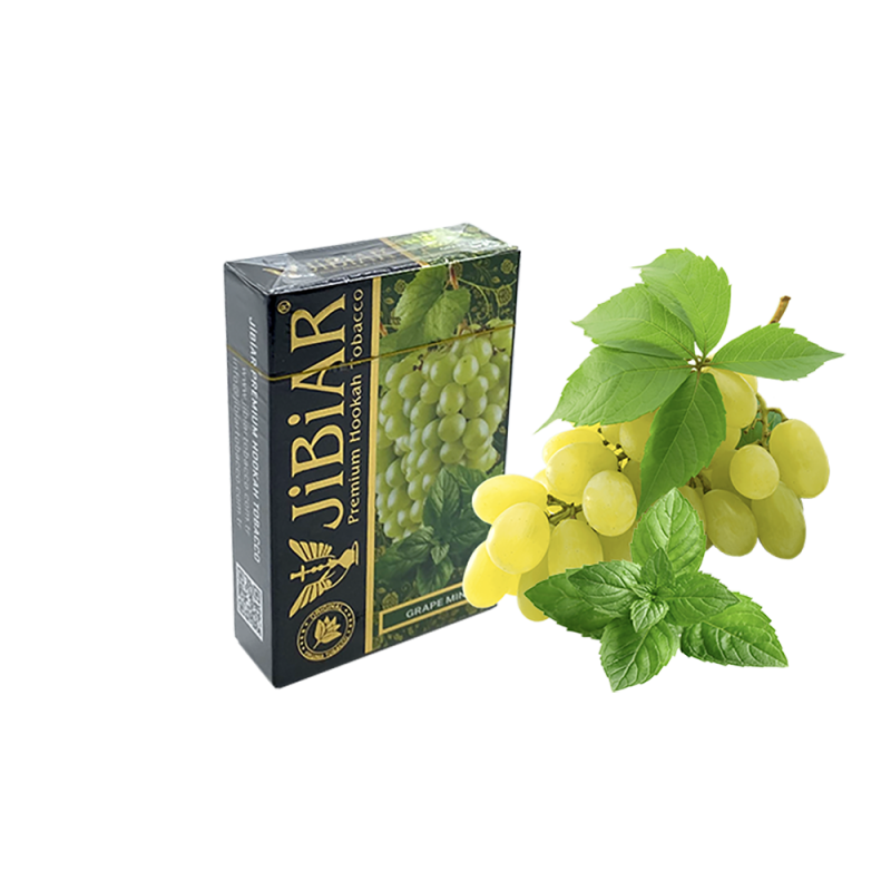 Табак Jibiar Grape mint (Виноград мята, 50 г)